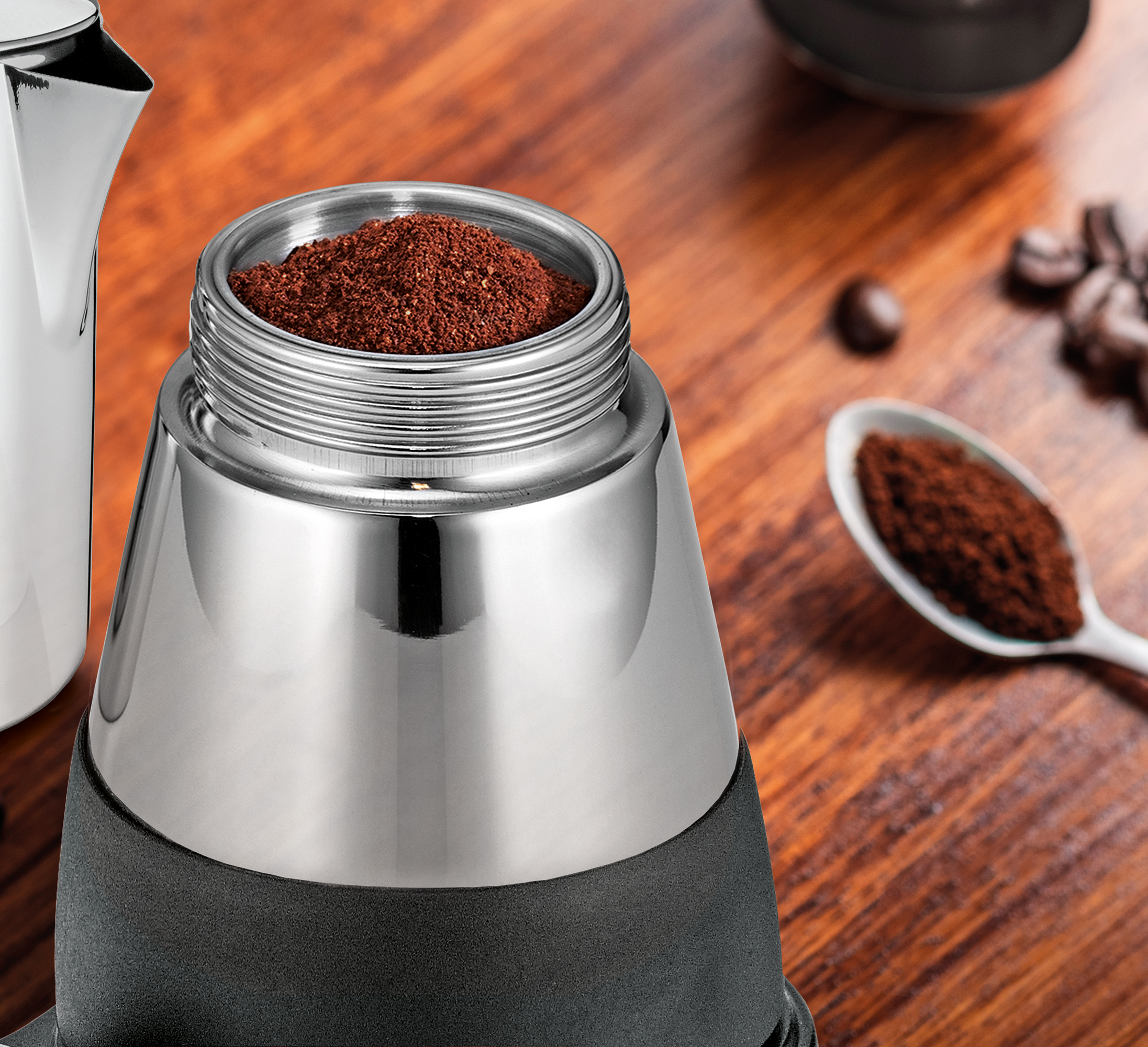 Espressokocher Aida 6 Tassen elektrisch