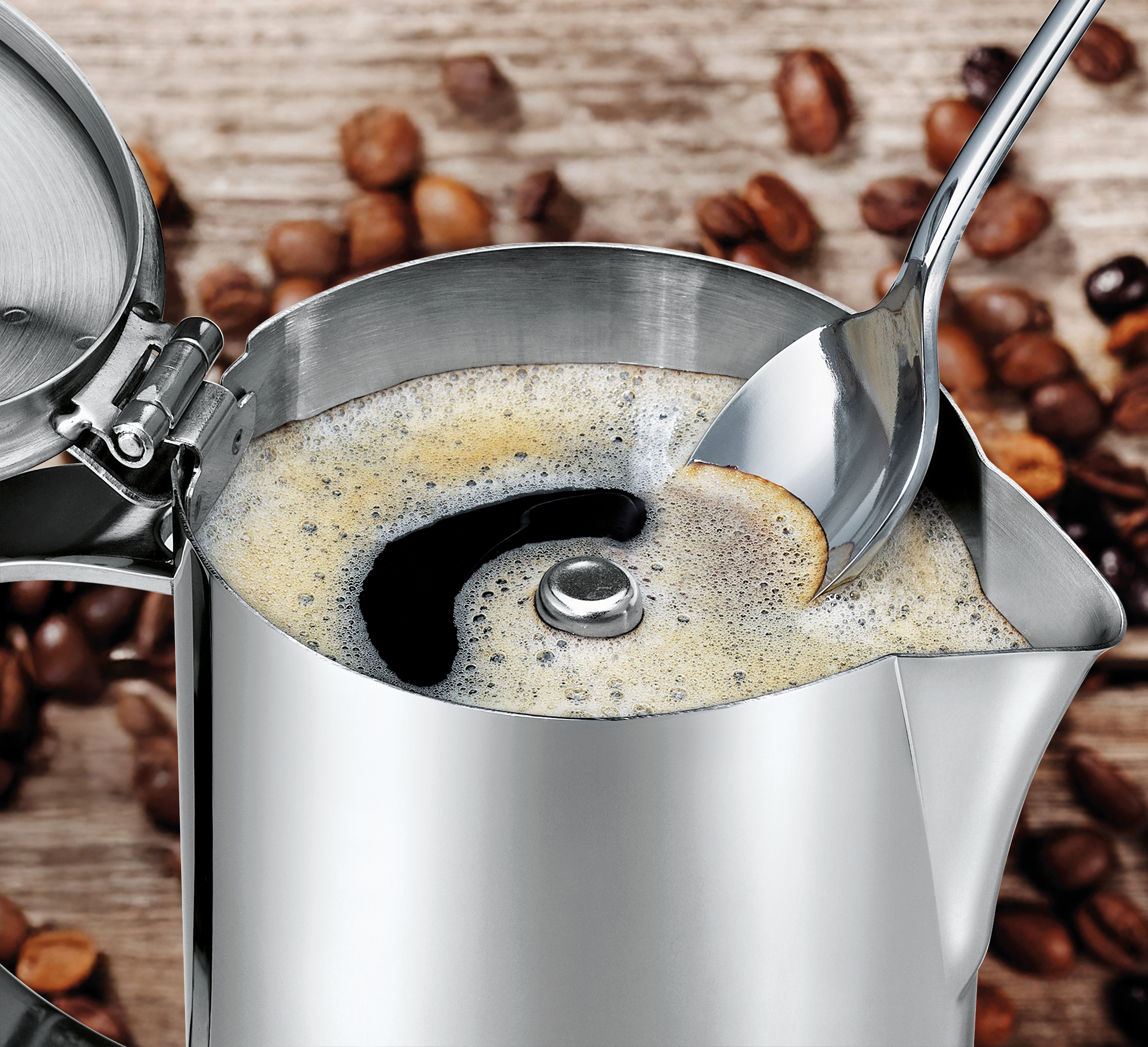 Espressokocher Aida 6 Tassen elektrisch