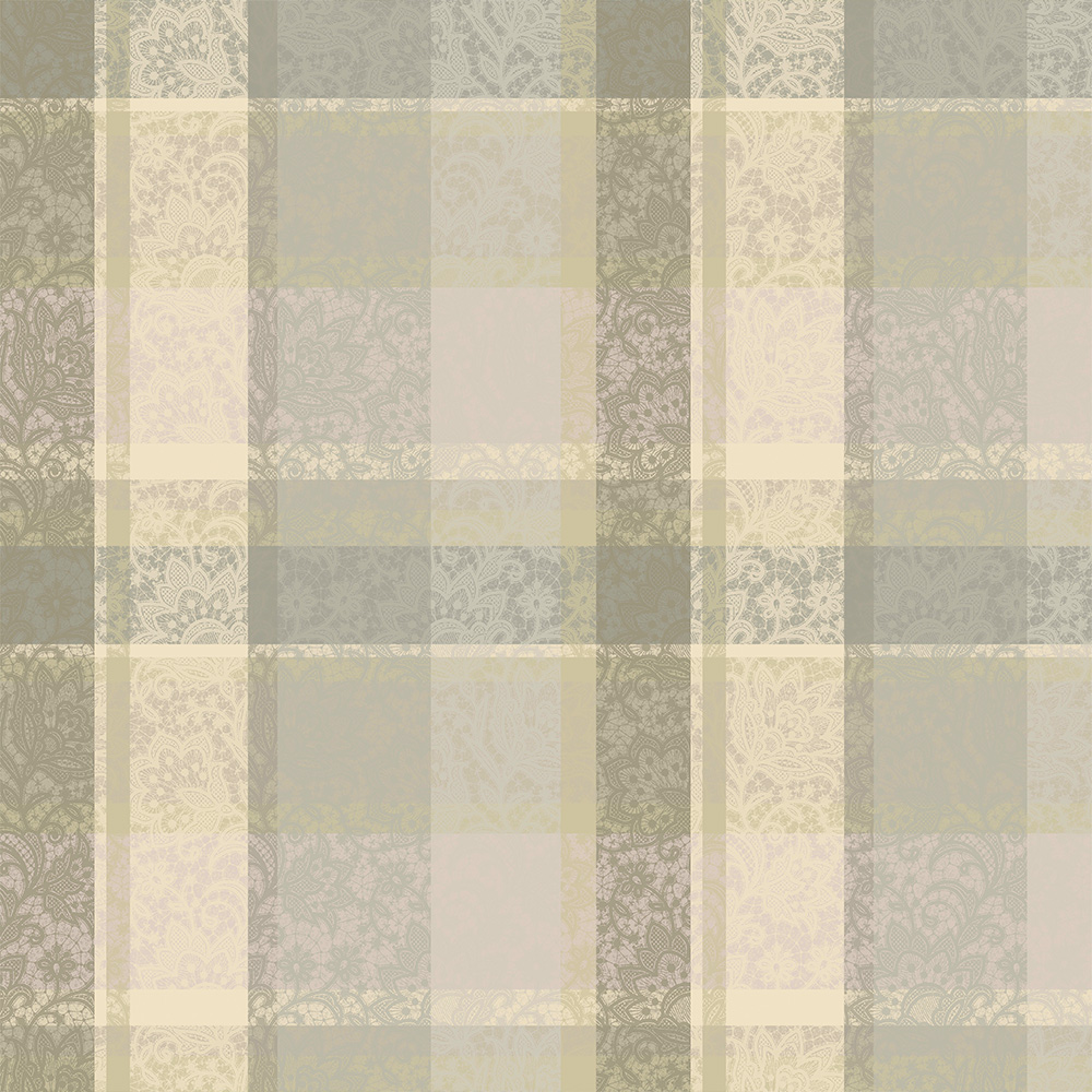 Mille Dentelles Naturel beschichtete Meterware 180 cm breit