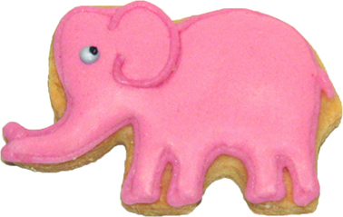 Elefant Ausstecher 5 cm