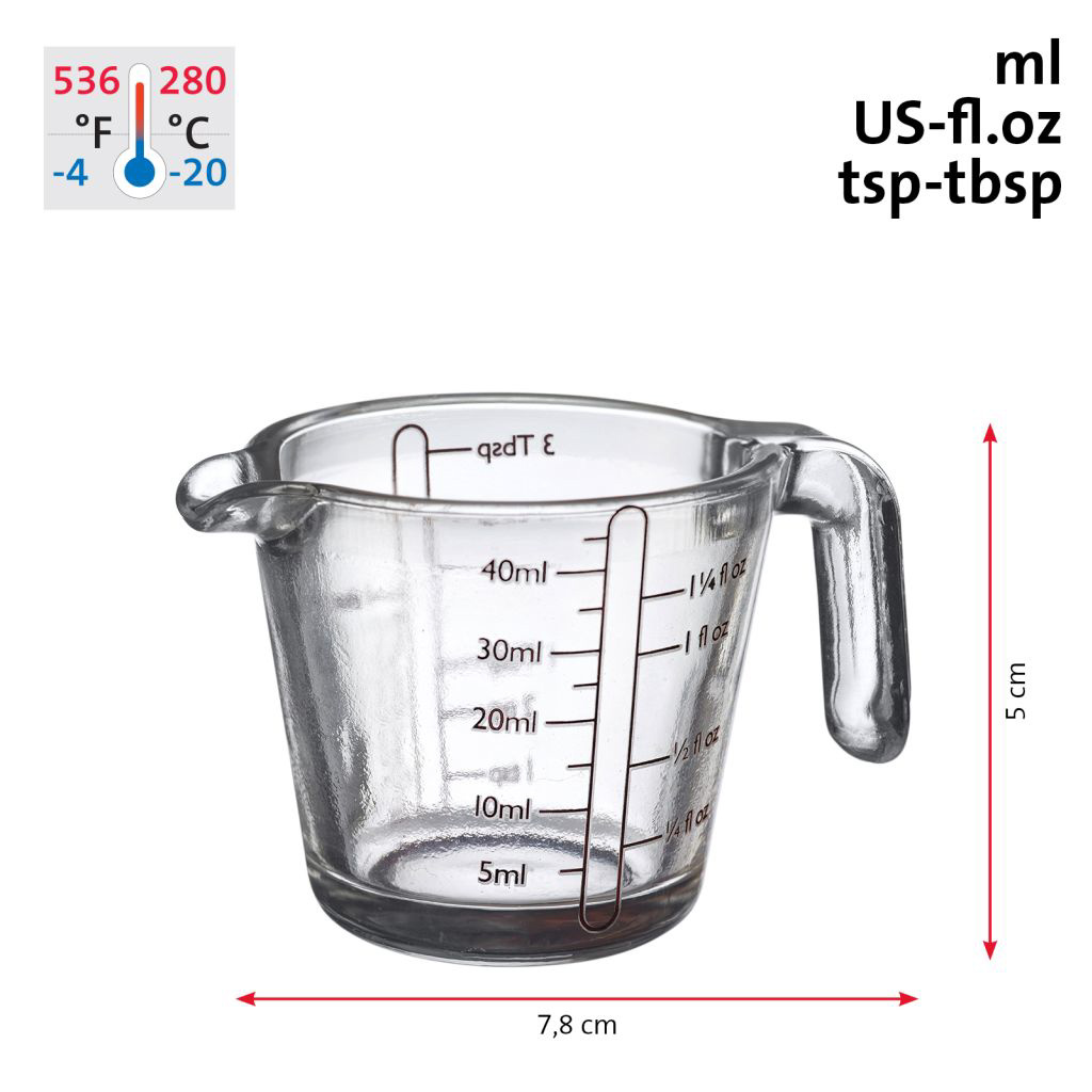 Messglas Shorty 40 ml