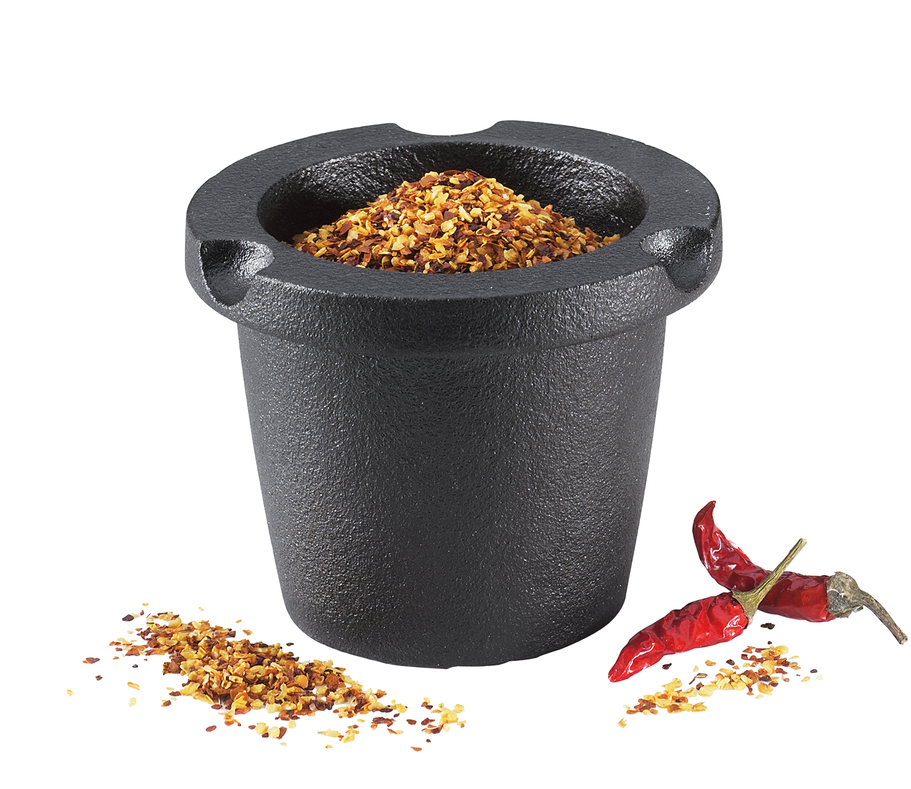 Gew&uuml;rzreibe / M&ouml;rser Gusseisen 8 cm &Oslash;