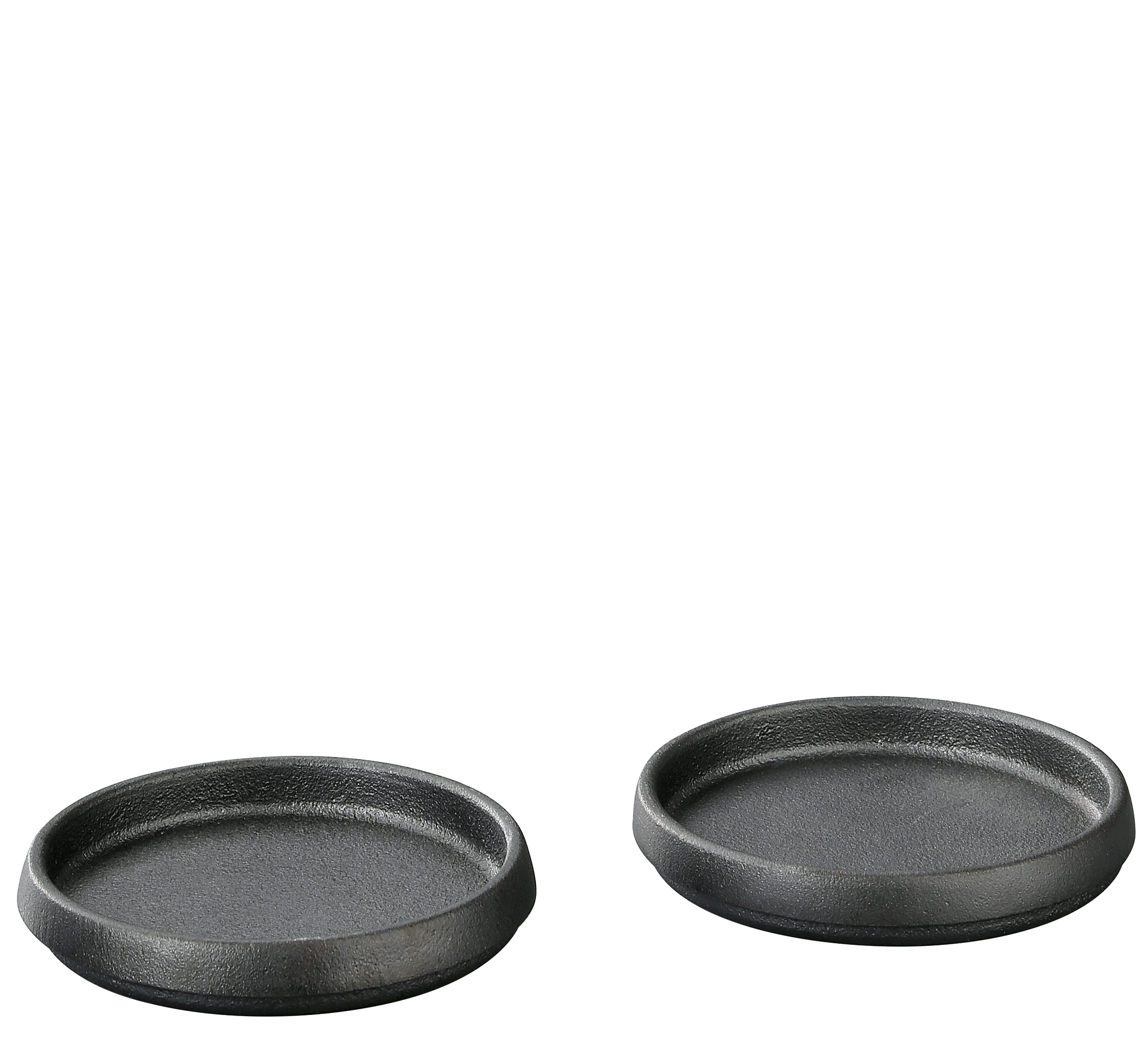 M&uuml;hlenuntersetzer Gusseisen 2-er Set