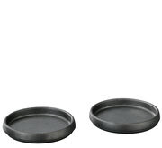 Mühlenuntersetzer Gusseisen 2-er Set