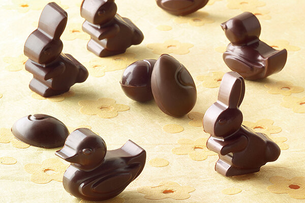 Ostern Schokoladenform Silikon 14-fach