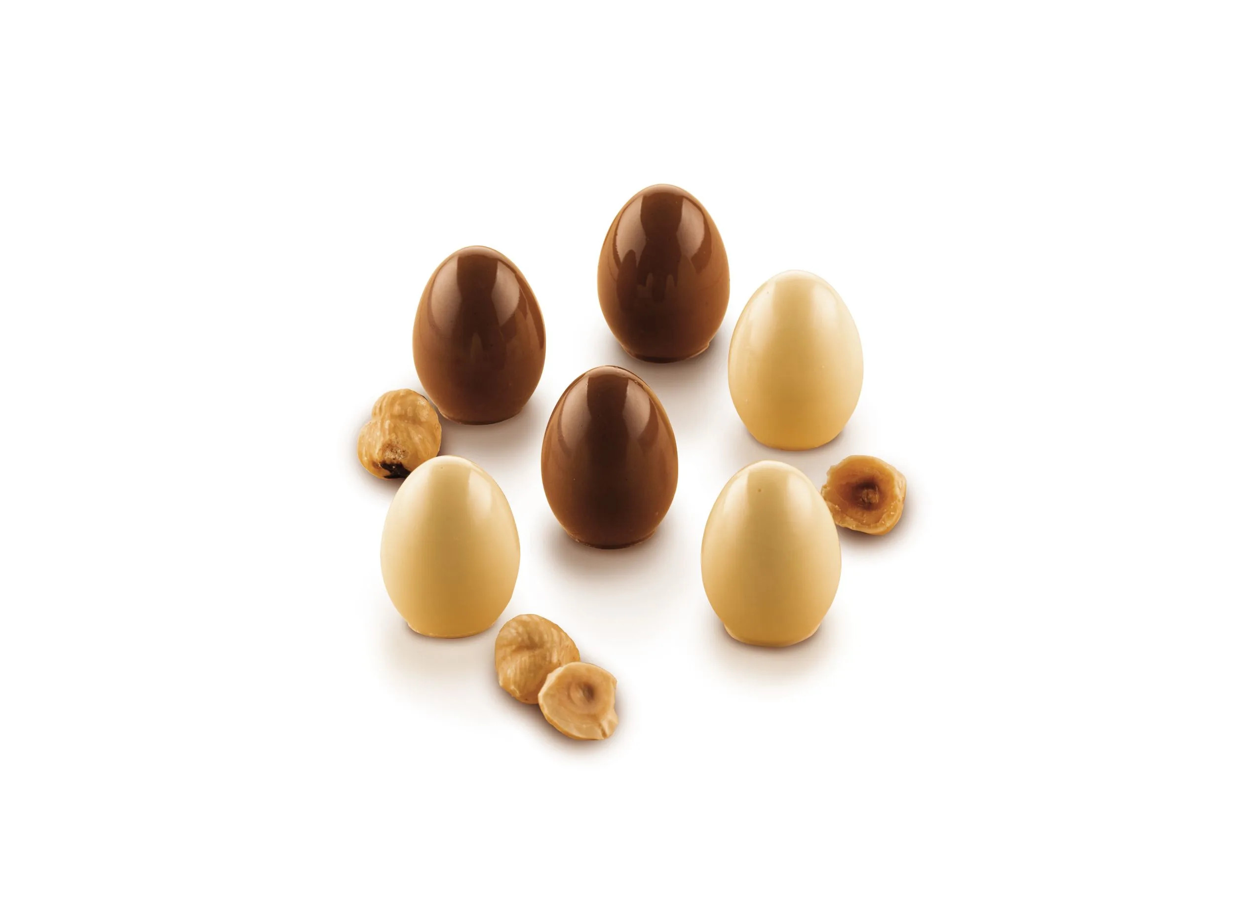 Choco Egg 3D-Schokoladenform Silikon 15-fach