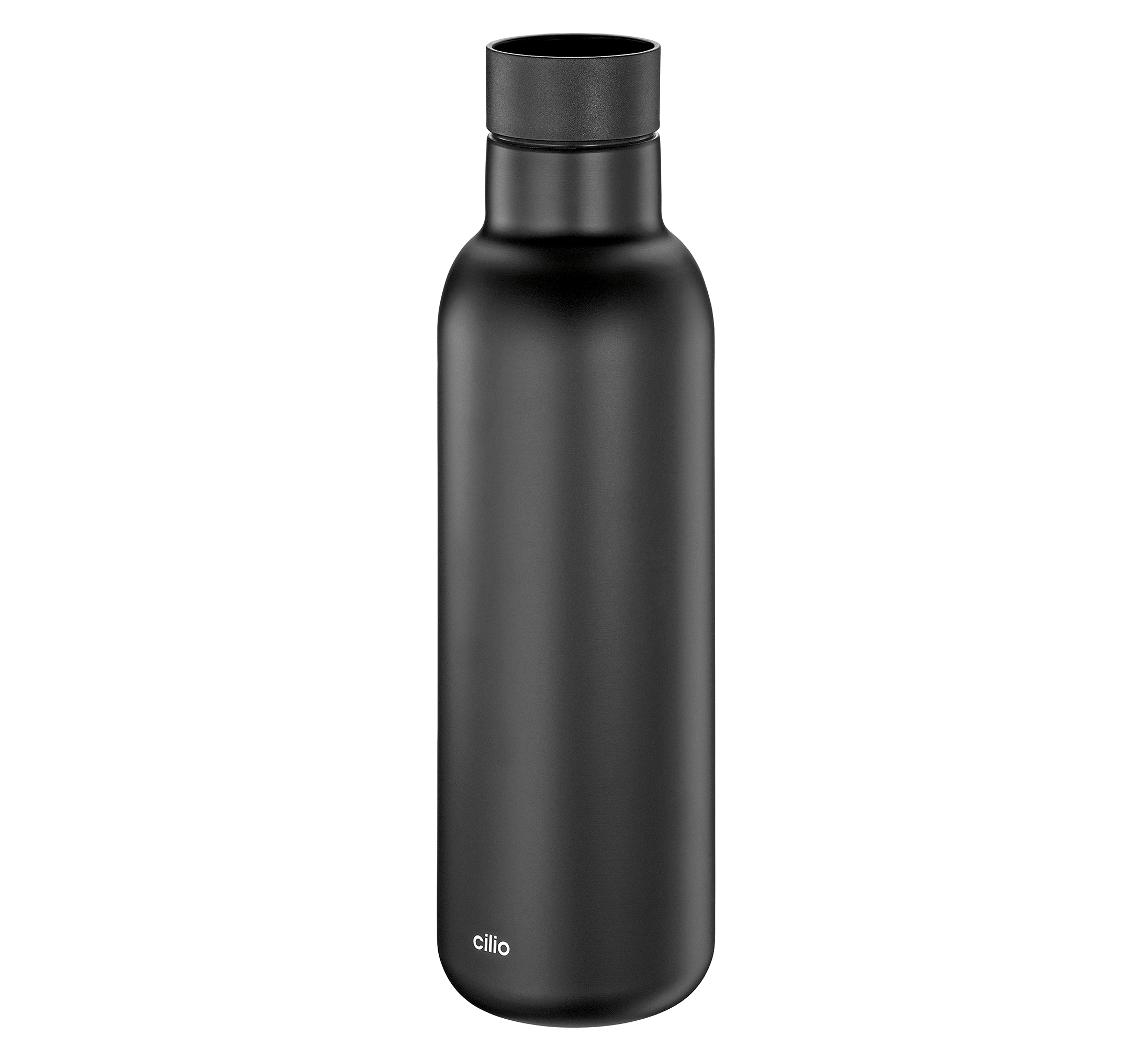 Isoliertrinkflasche DELUXE 450 ml schwarz