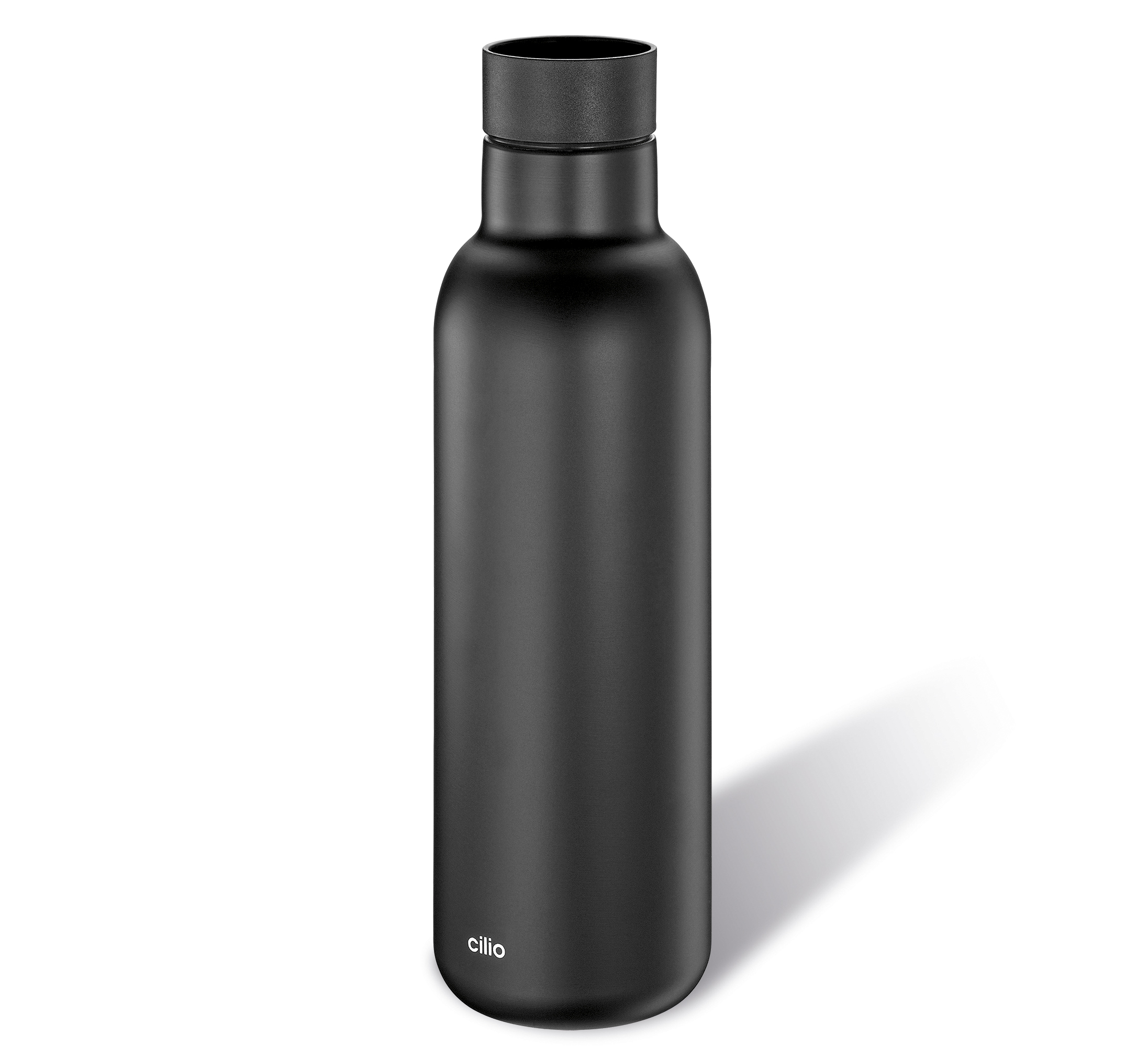 Isoliertrinkflasche DELUXE 450 ml schwarz