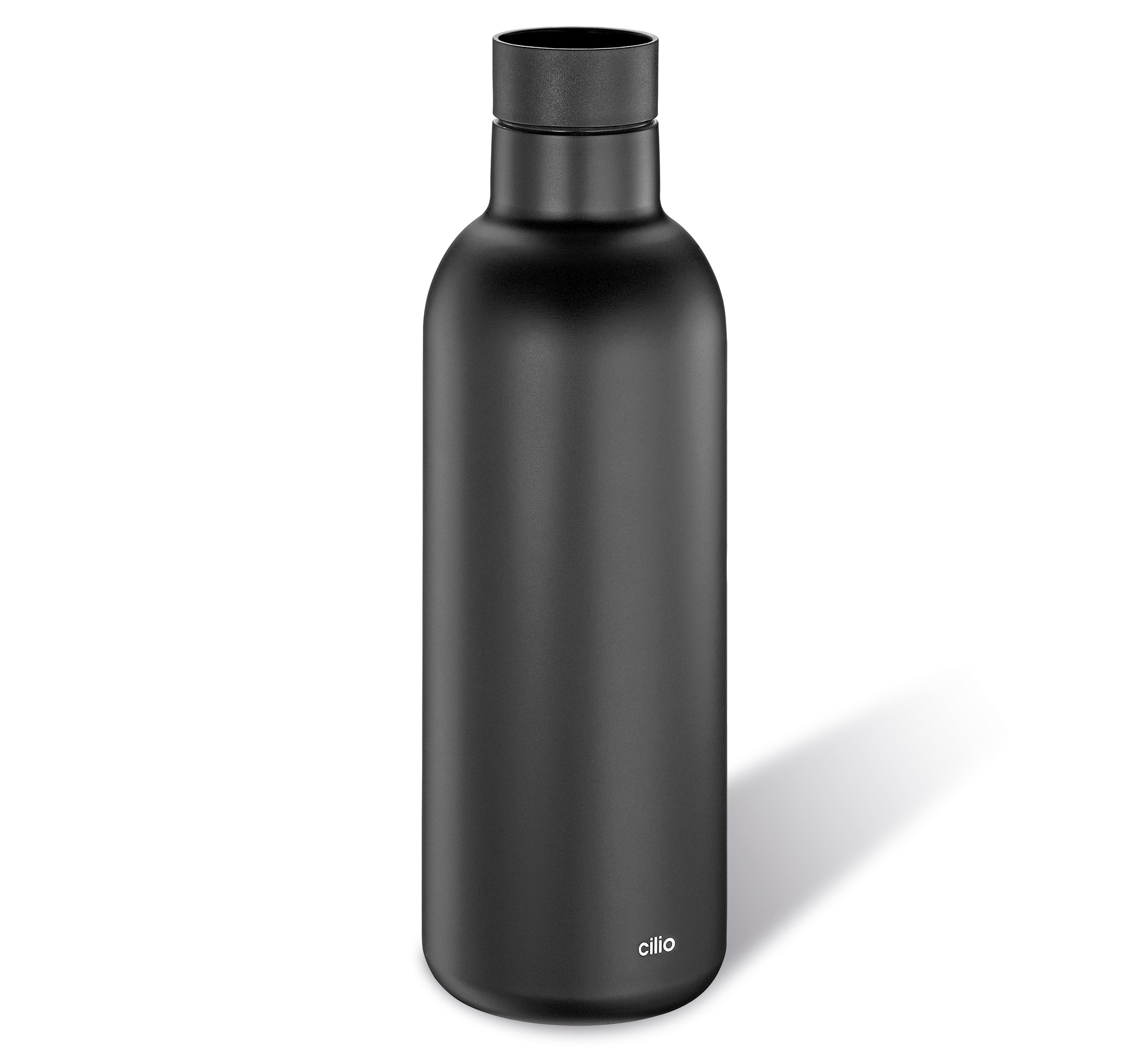 Isoliertrinkflasche DELUXE 650 ml schwarz