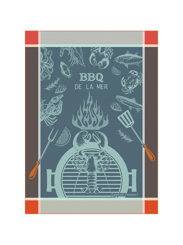 Geschirrtuch BBQ DE LA MER