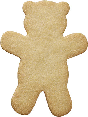 Teddyb&auml;r Ausstecher 6,5 cm