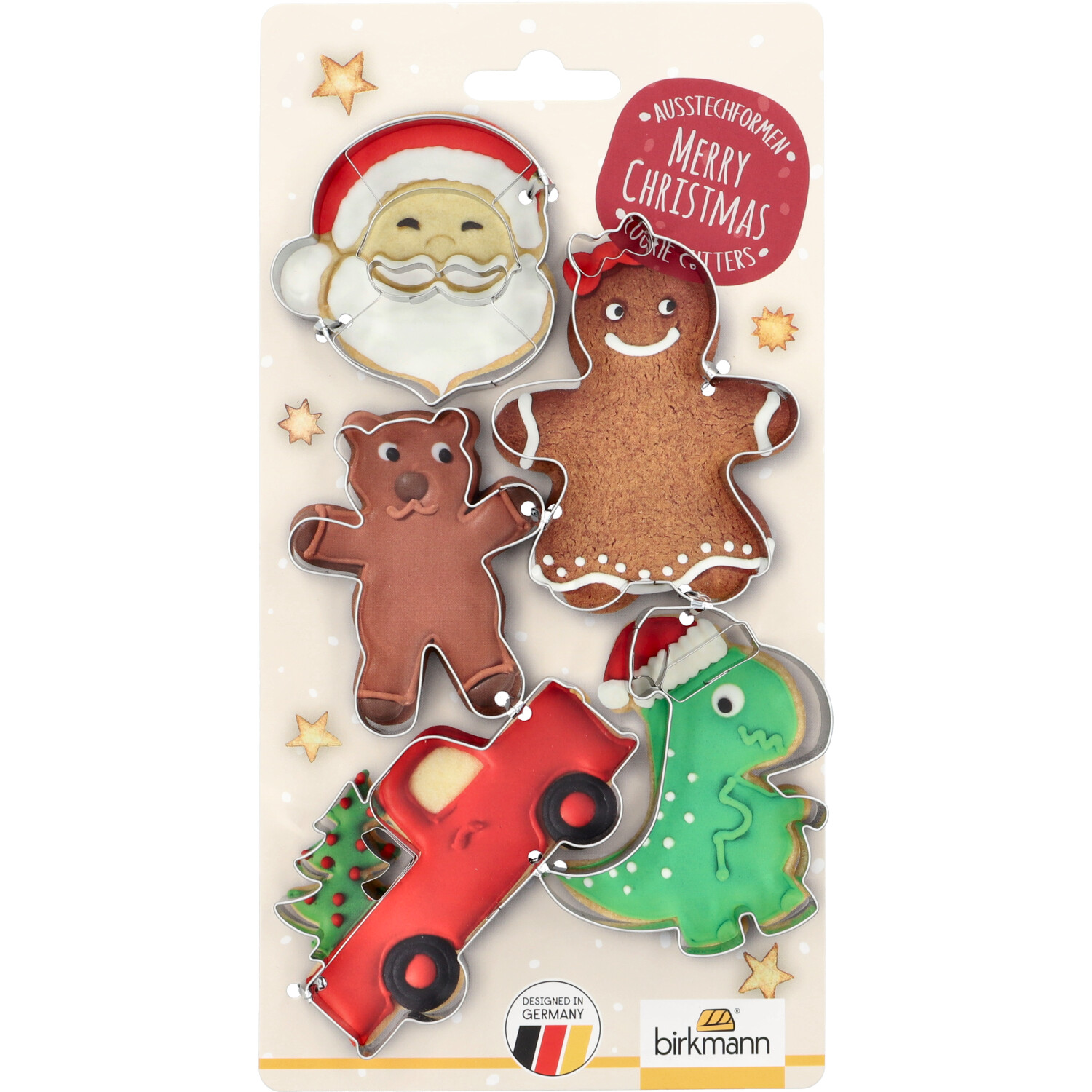 Ausstecher-Set Weihnachten modern