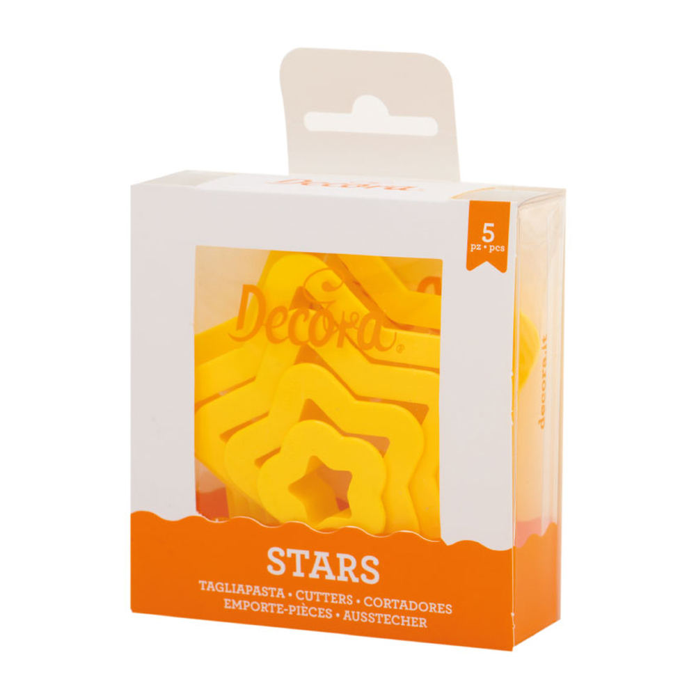 Sterne Ausstecher-Set 5-teilig