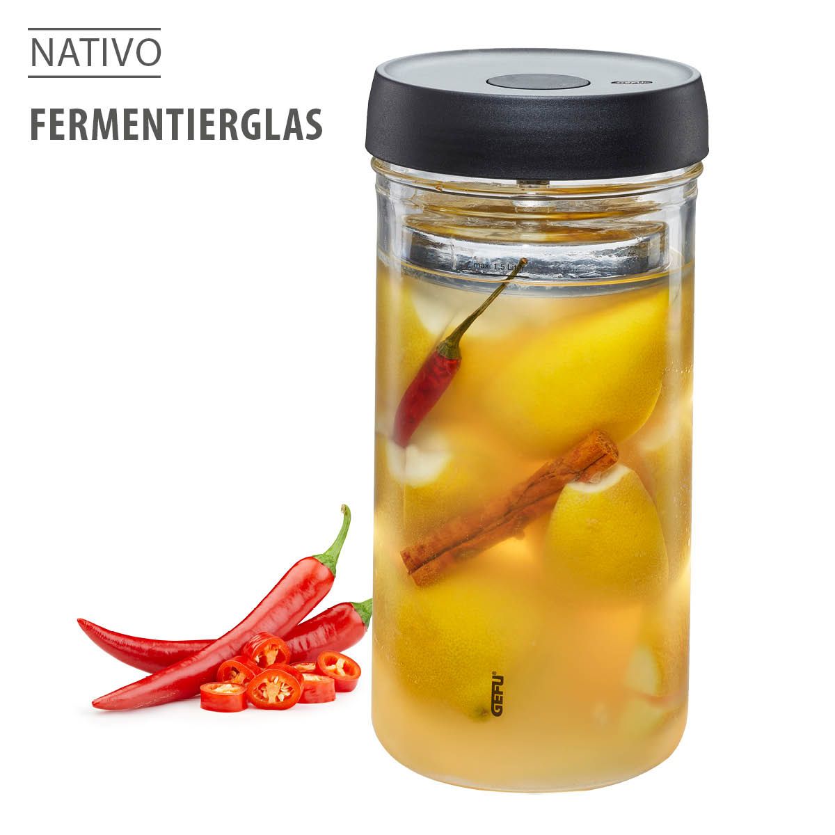 Fermentierglas NATIVO 1,5 Liter