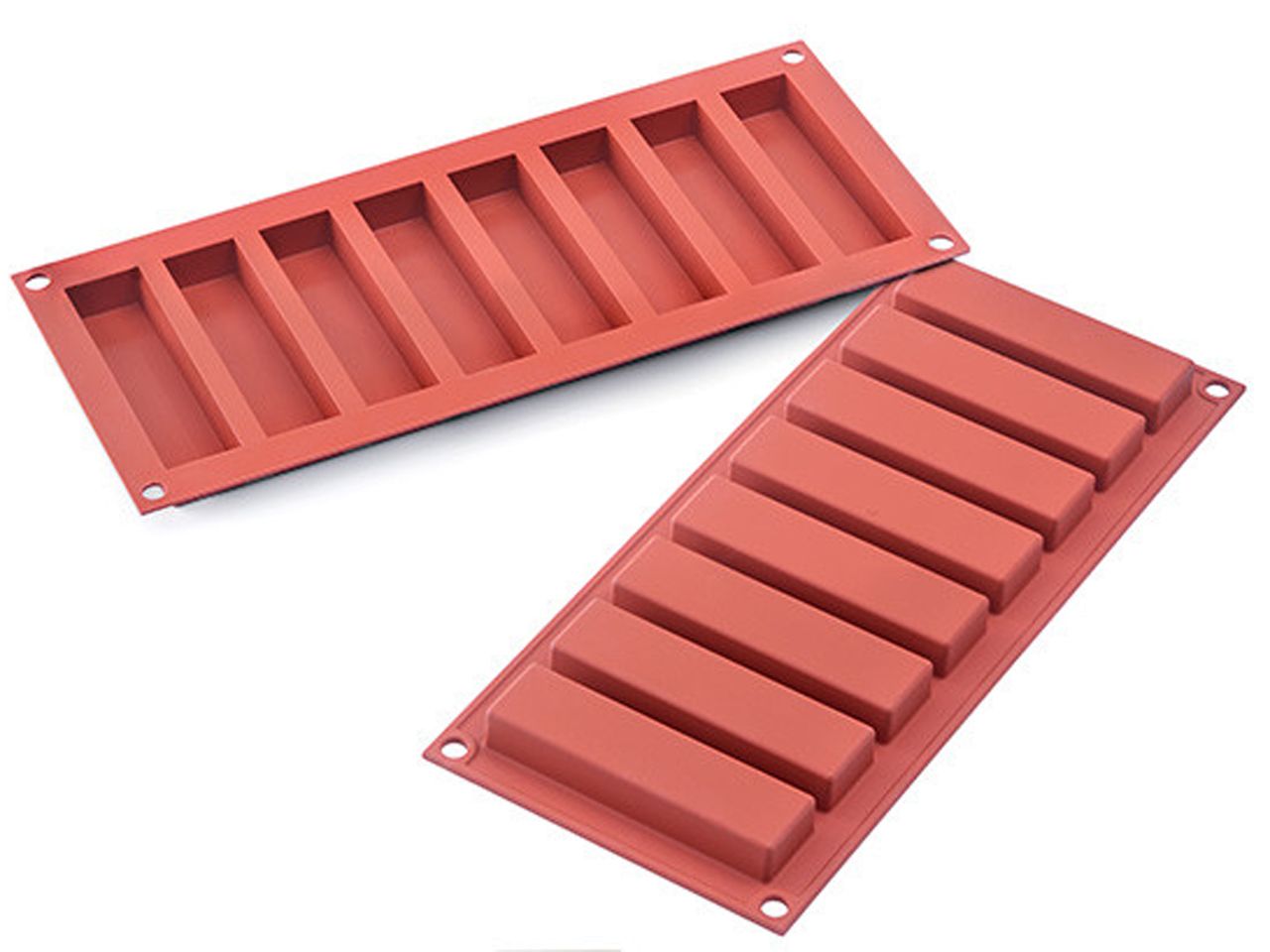 SLIM-BAR Schokoriegel Silikonform 8-fach