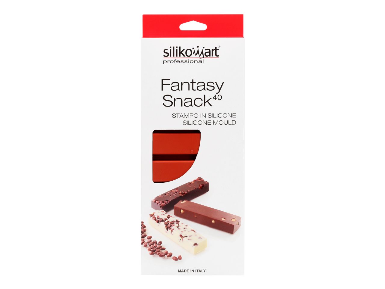 SLIM-BAR Schokoriegel Silikonform 8-fach