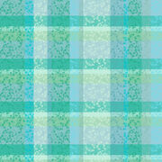 Mille Feuillages Turquoise beschichtete Meterware, 180 cm breit