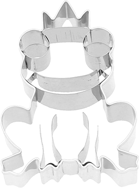 Kiss the Frog Ausstecher mit Innenpr&auml;gung 6,5 cm