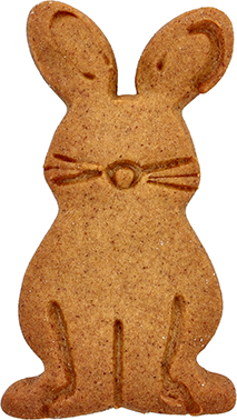 Hase mit Gesicht Ausstecher mit Innenpr&auml;gung 7 cm