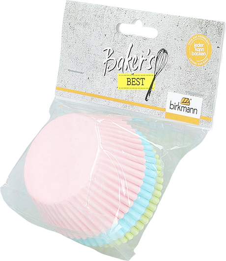 Pastell Muffin-Papierbackformen Baker`s Best