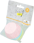 Pastell Muffin-Papierbackformen mini Baker`s Best