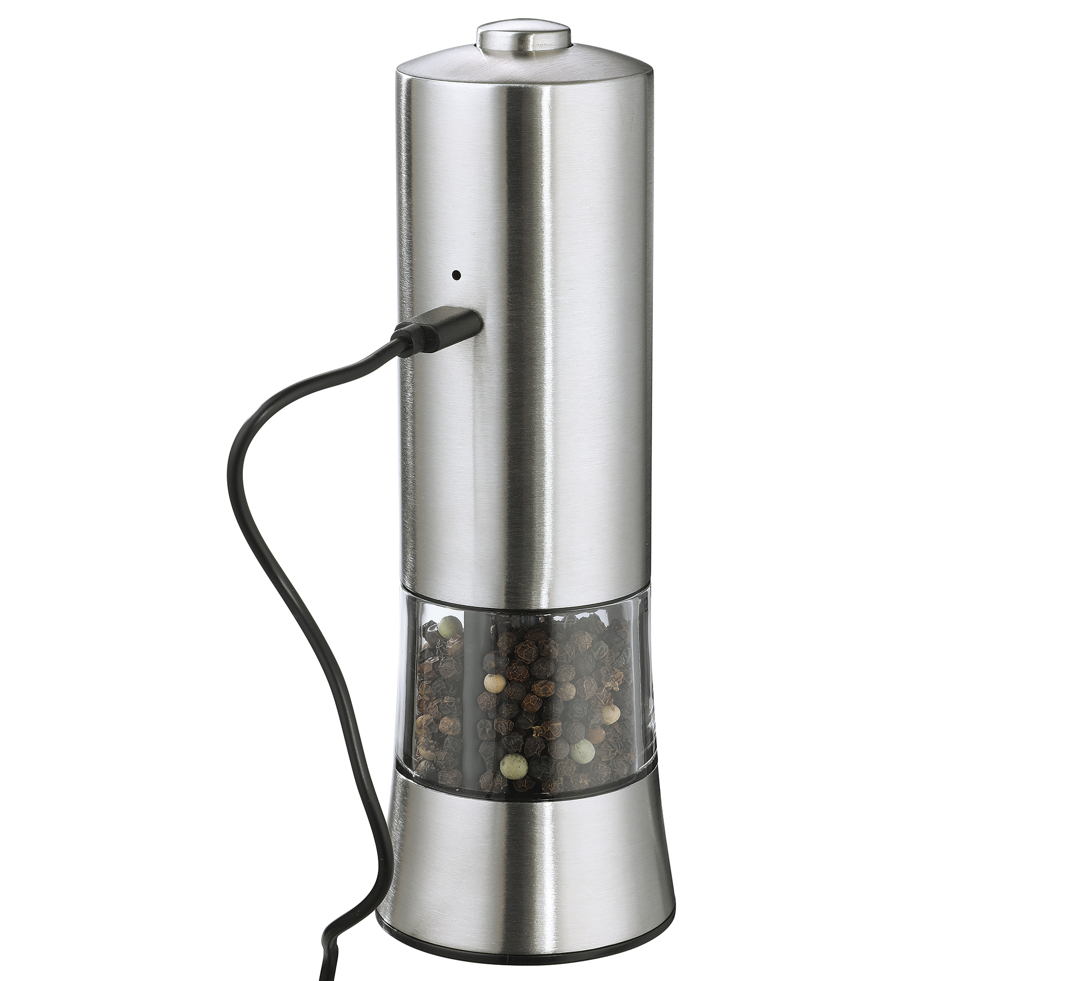 Salz/Pfefferm&uuml;hle Gera USB elektrisch Edelstahl/Acryl