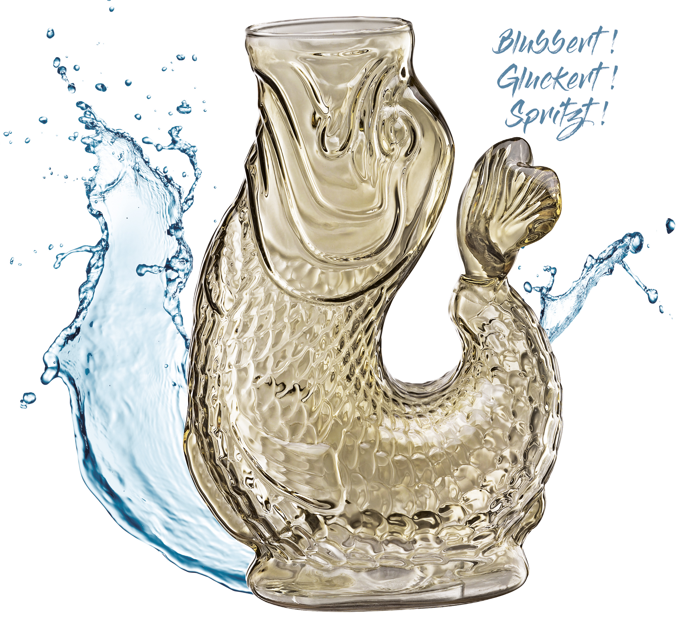 Wasserkaraffe Nemo beige