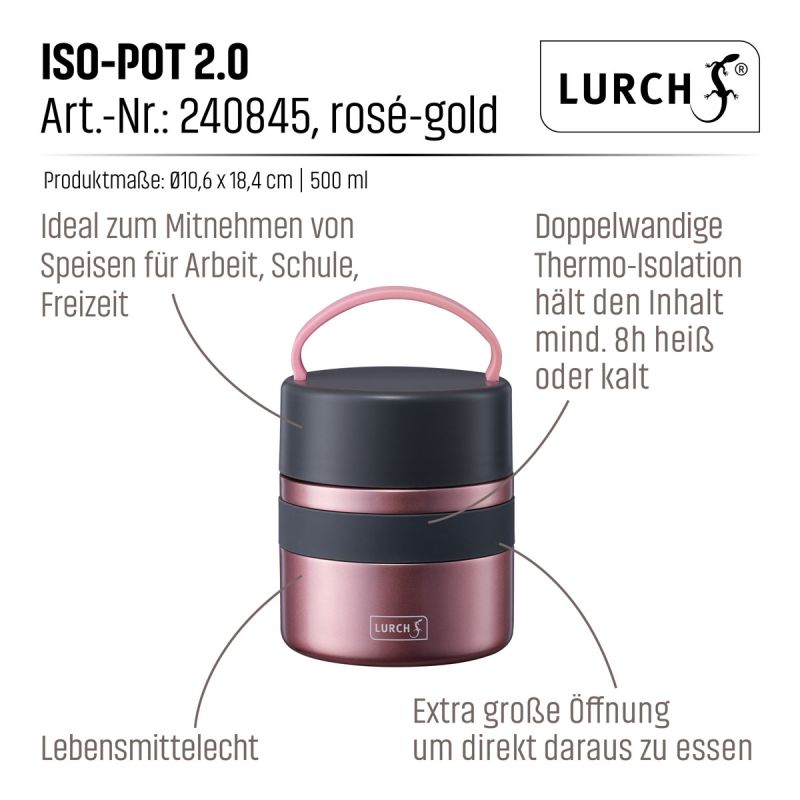 ISO-POT 2.0 ros&eacute;-gold 500 ml