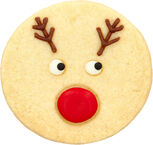 Mr. Reindeer Ausstecher mit Innenprägung 6 cm Ø 