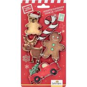 Ausstecher-Set Weihnachten 5-teilig