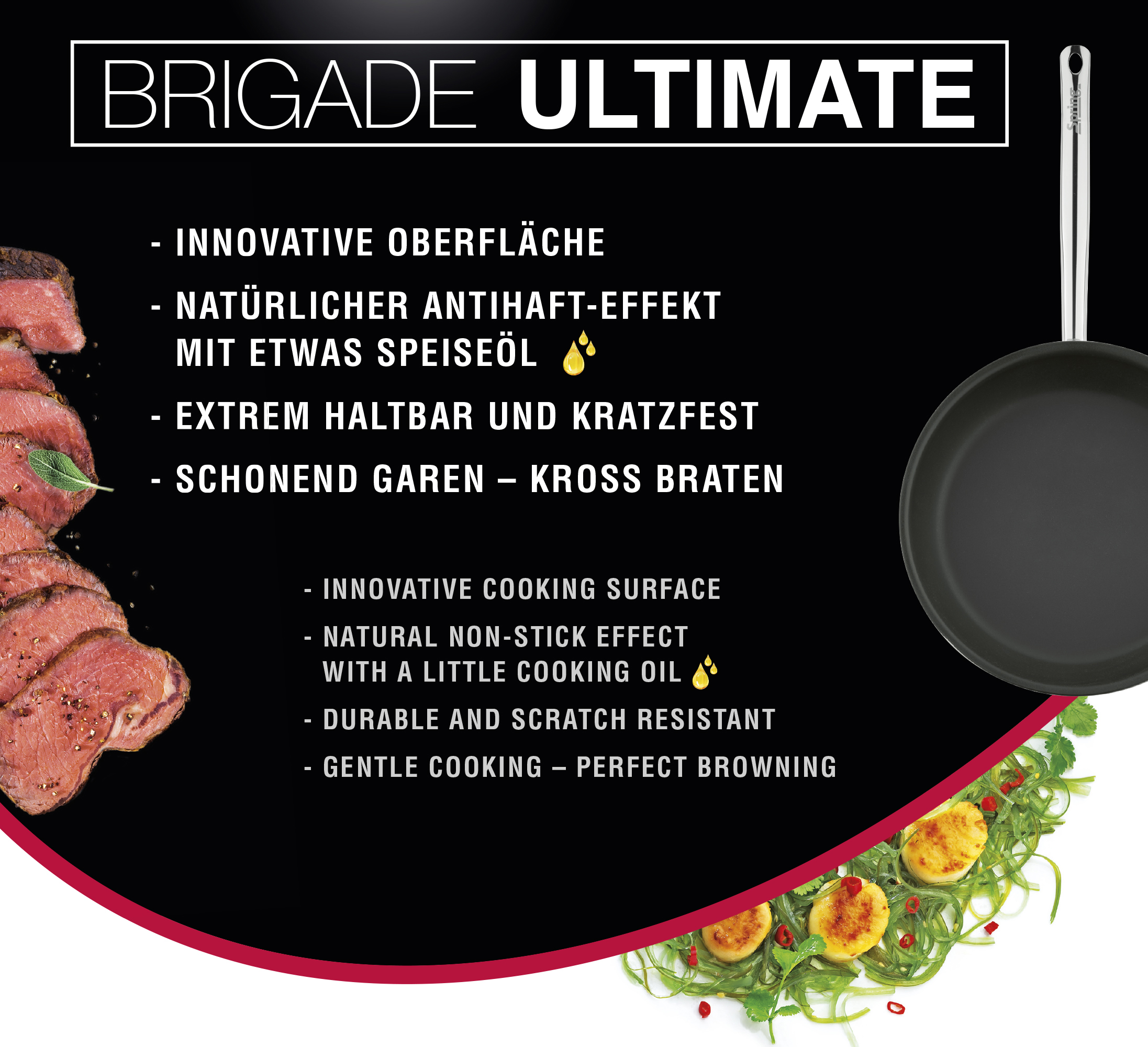 BRIGADE ULTIMATE Bratpfanne 24 cm Ø