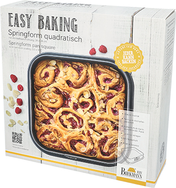 Springform quadratisch 24 x 24 cm Easy Baking
