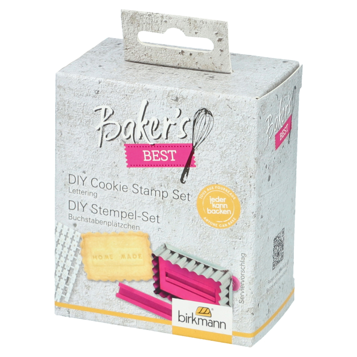 Butterkeks Ausstecher-und Stempel-Set
