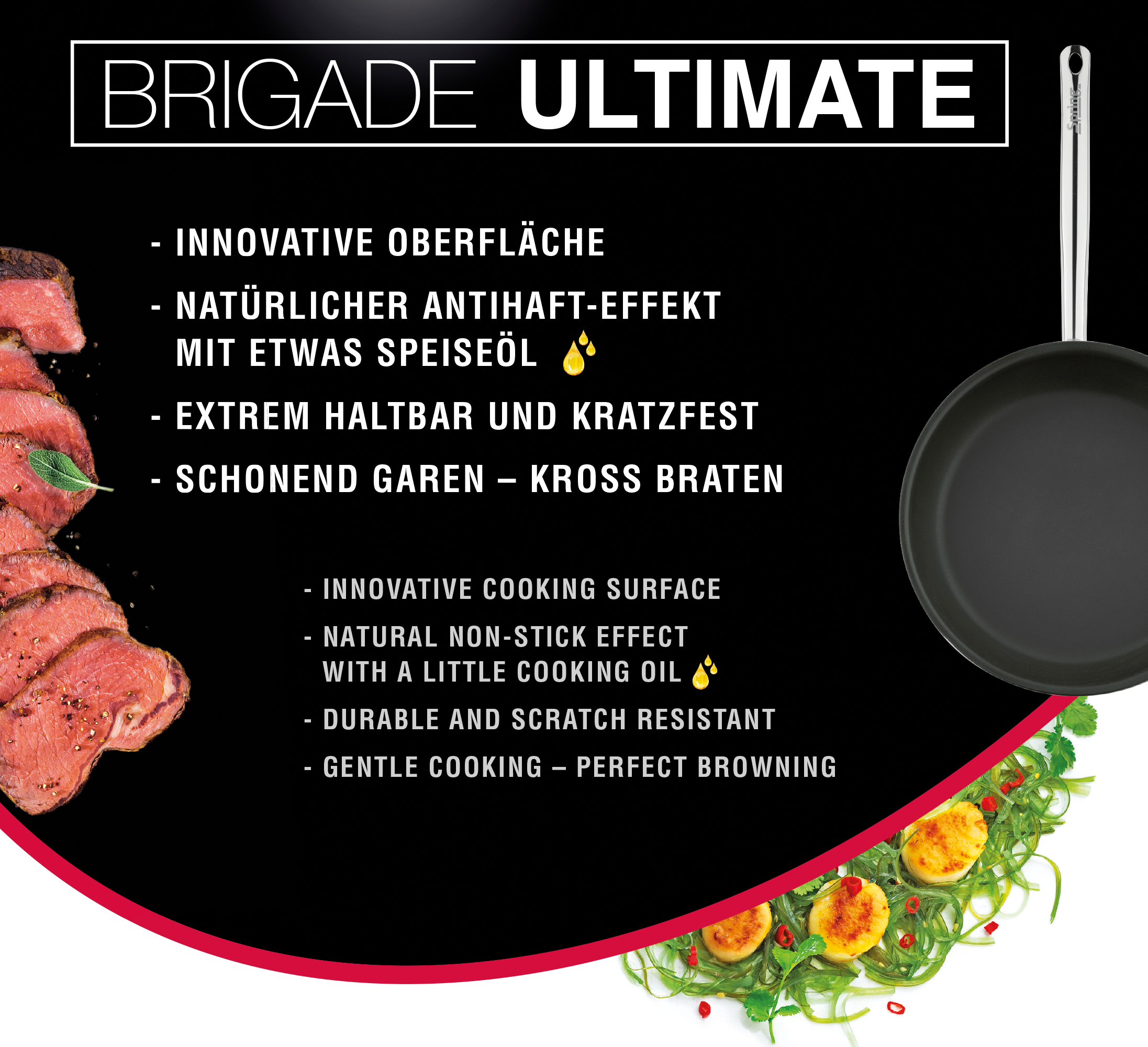  BRIGADE ULTIMATE Bratpfanne 16 cm &Oslash;