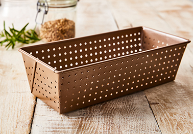 Laib & Seele Brotbackform perforiert 30 cm