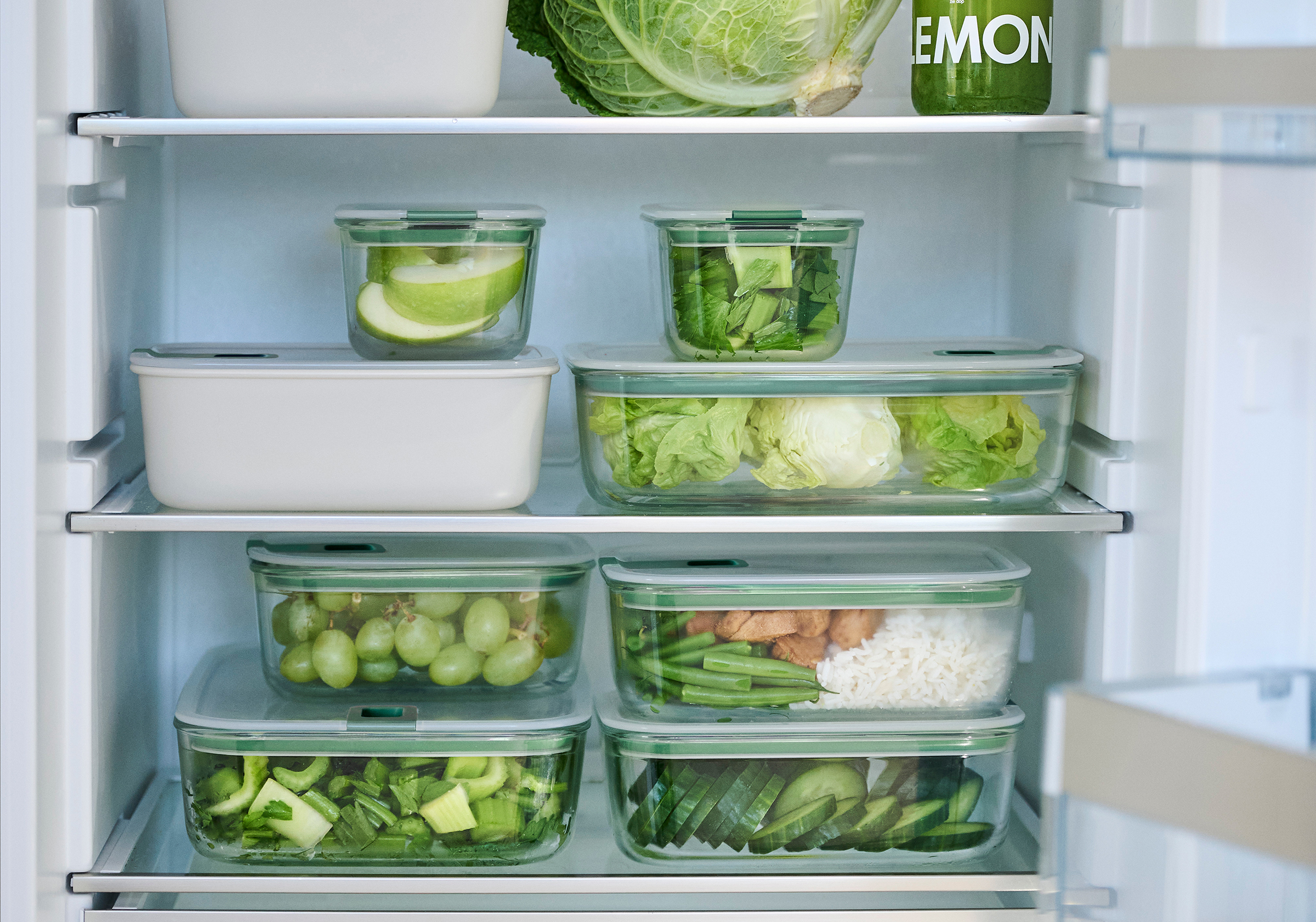 Frischhaltedose EasyClip 450 ml - nordic white