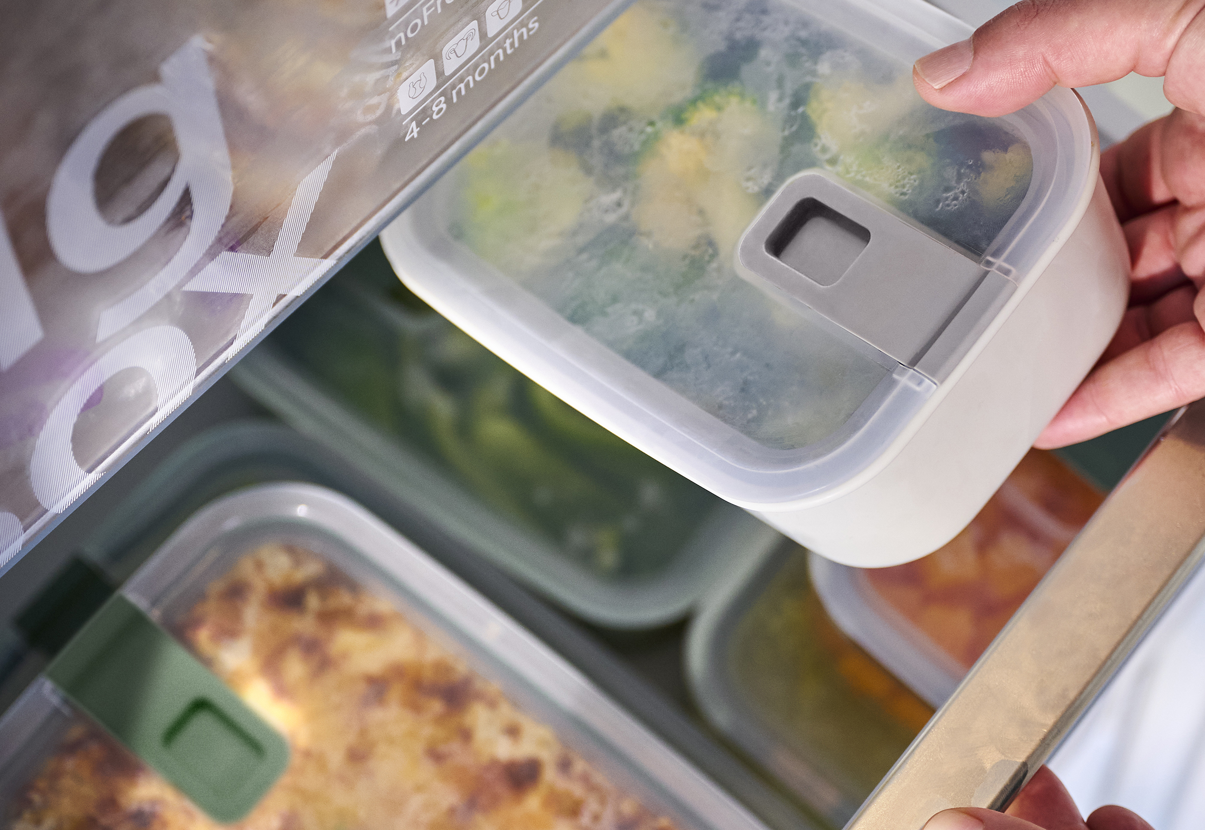 Frischhaltedose EasyClip 2250 ml - nordic white