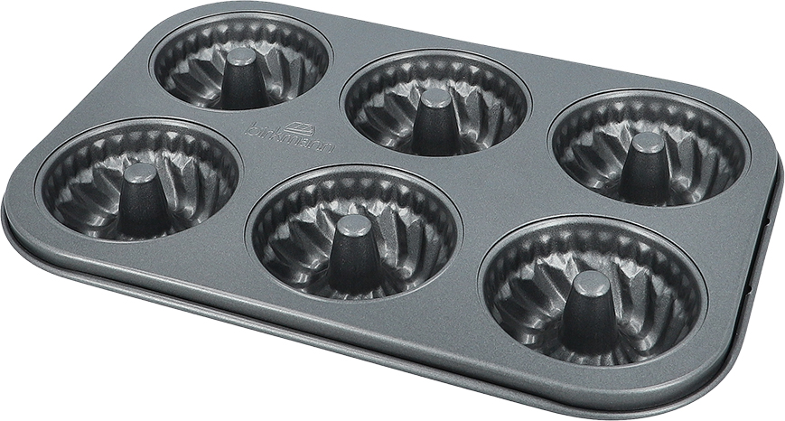 Mini-Gugelhupfblech 6-fach