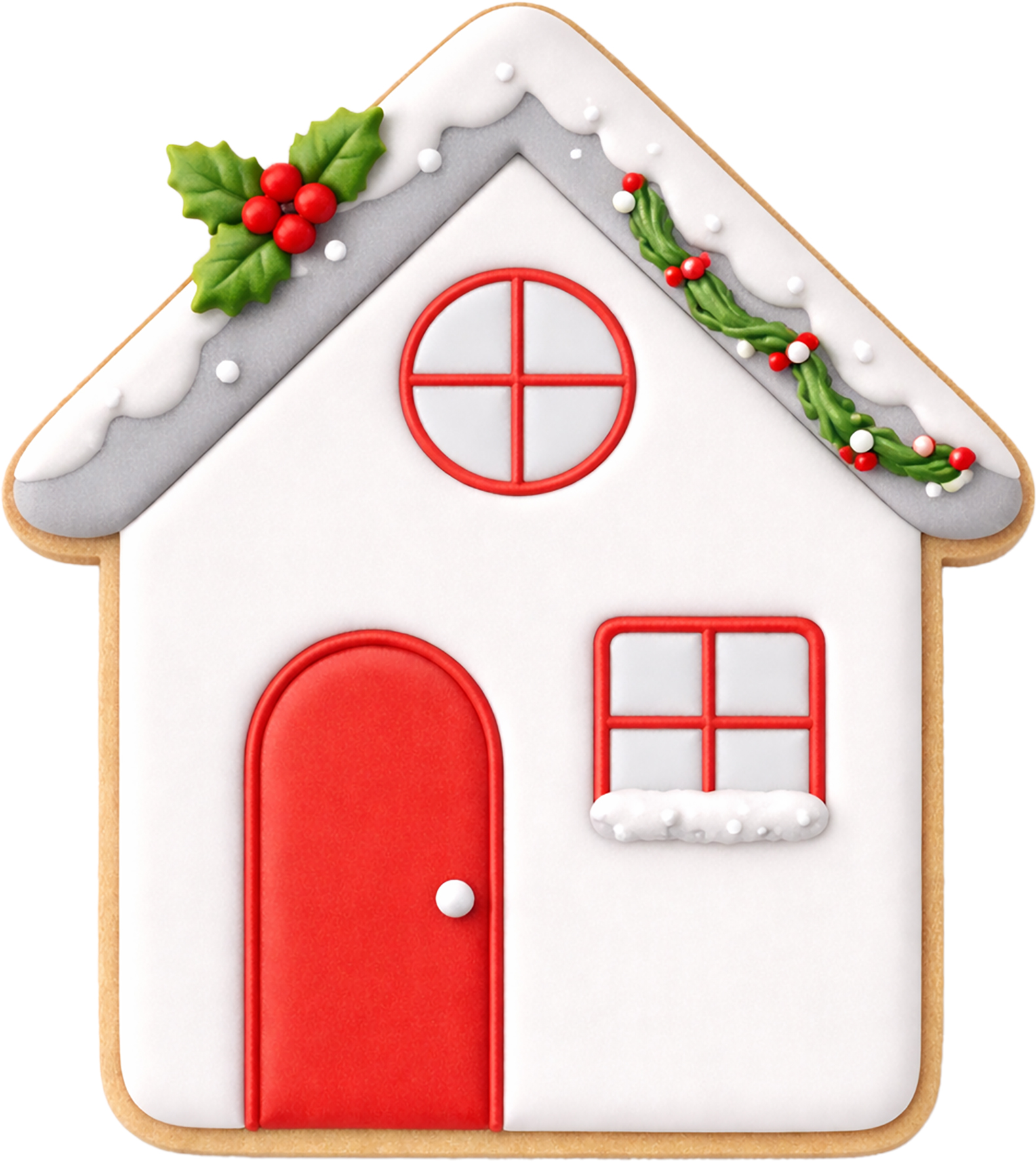 Haus Ausstecher mit Innenpr&auml;gung 5,5 cm