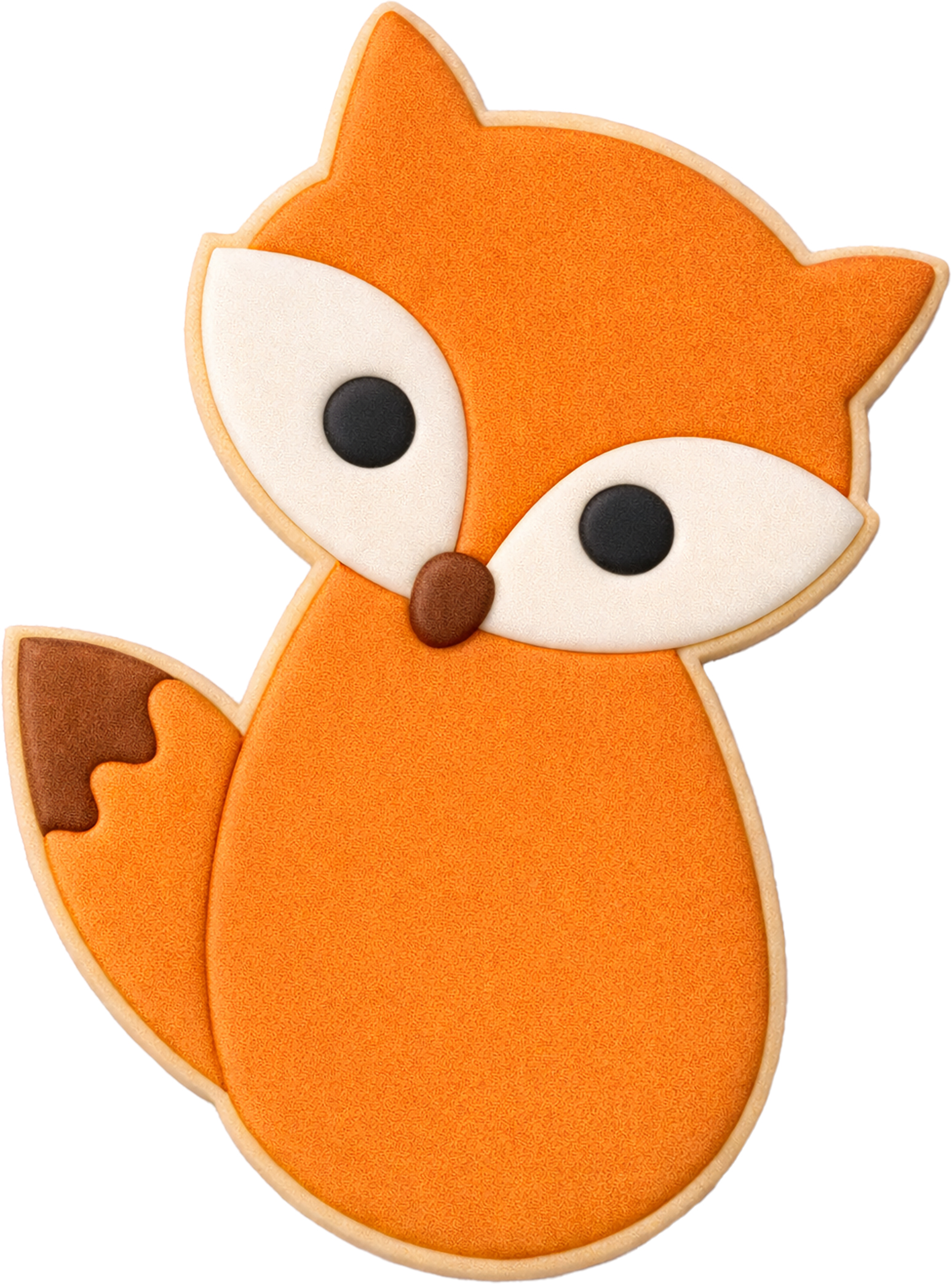 Fuchs Ausstecher mit Innenpr&auml;gung 6 cm