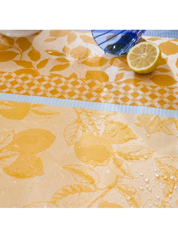 Mille Citrons Provence beschichtete Meterware 180 cm