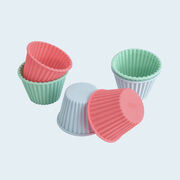 XXL-Muffin Silikonformen 6-er Set