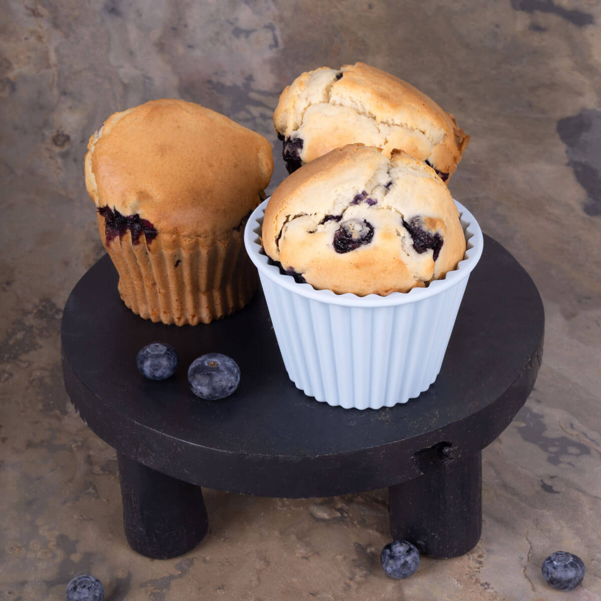 XXL-Muffin Silikonformen 6-er Set