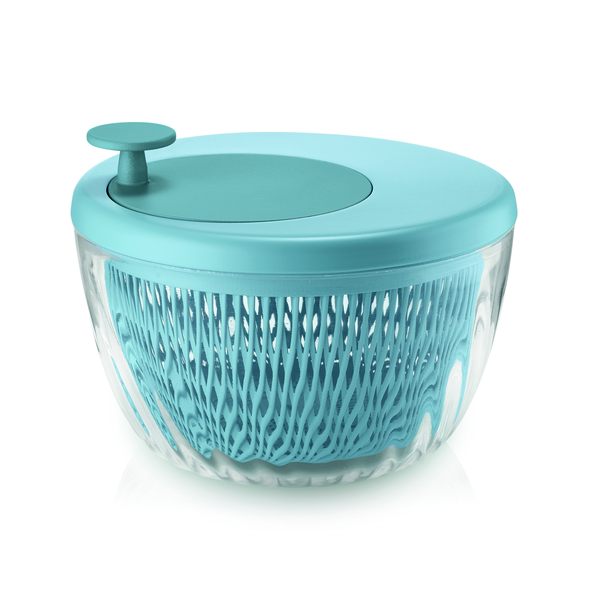 Salatschleuder SPIN & STORE blau