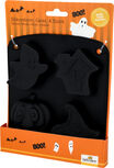 HALLOWEEN Silikonform Geist 4-fach