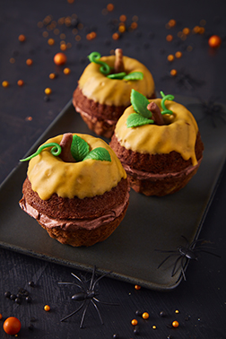 HALLOWEEN Mini-Gugelhupfblech 6-fach