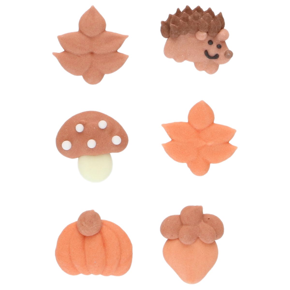 Herbst Zuckerdeko 8 St&uuml;ck