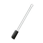 Teigschaber Silikon schmal mit langem Griff