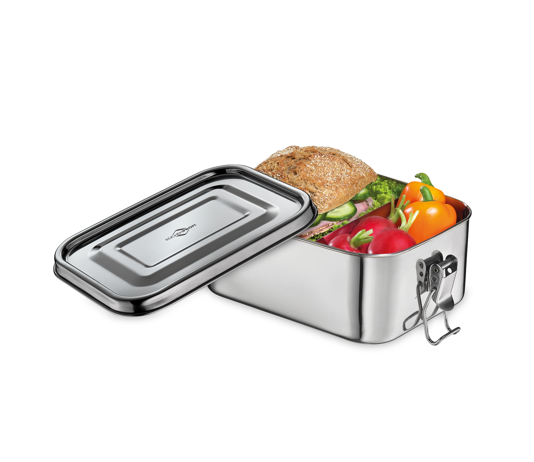 Lunchbox Classic Edelstahl, klein