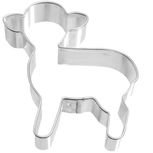 L&auml;mmchen Ausstecher  6,5 cm Edelstahl